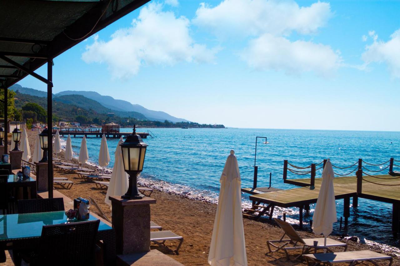 Kayalar Blue Beach Hotel Sazlı Exterior foto