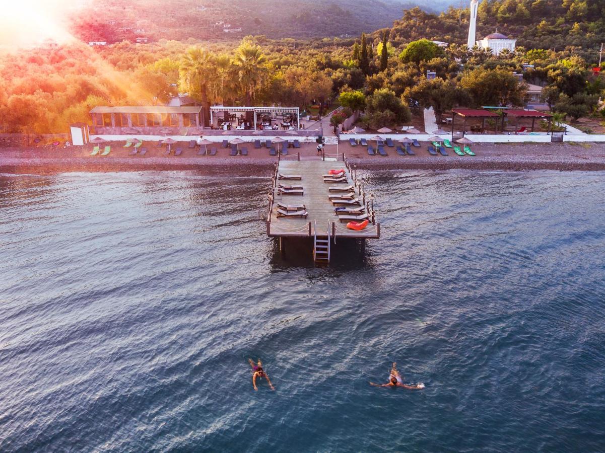 Kayalar Blue Beach Hotel Sazlı Exterior foto